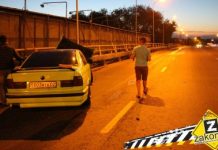 В Алматы Lada и BMW столкнулись на мосту В Алматы Lada и BMW столкнулись на мосту