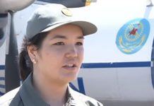 Казахстанская девушка-пилот мечтает полететь в космос Казахстанская девушка-пилот мечтает полететь в космос