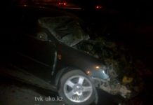 В Шымкенте побег с места аварии закончился автокатастрофой В Шымкенте побег с места аварии закончился автокатастрофой