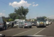 В Алматы на проспекте Рыскулова произошло мощное ДТП В Алматы на проспекте Рыскулова произошло мощное ДТП