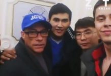 Жан-Клод Ван Дамм заговорил на казахском Жан-Клод Ван Дамм заговорил на казахском