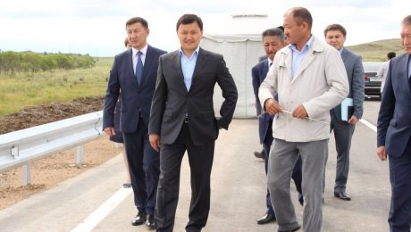 В Карагандинской области завершен ремонт моста через р.Кульса В Карагандинской области завершен ремонт моста через р.Кульса