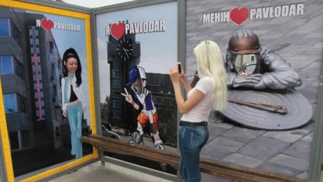 Павлодарда суретке түсуге арналған ерекше аялдама пайда болды Павлодарда суретке түсуге арналған ерекше аялдама пайда болды