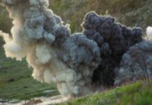 Отардағы әскери полигонда жаттығу кезінде жарылыс болды Отардағы әскери полигонда жаттығу кезінде жарылыс болды