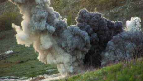 Отардағы әскери полигонда жаттығу кезінде жарылыс болды Отардағы әскери полигонда жаттығу кезінде жарылыс болды