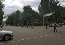 Оцепление в районе Зелёного базара в Алматы снято Оцепление в районе Зелёного базара в Алматы снято