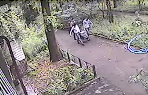 В камеры видеонаблюдения попала кража сейфа из алматинской квартиры В камеры видеонаблюдения попала кража сейфа из алматинской квартиры