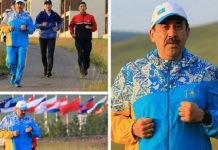 Карим Масимов пробежался по дорогам Монголии Карим Масимов пробежался по дорогам Монголии