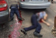 Видео с телами расстрелянных в Алматы полицейских появилось в сети Видео с телами расстрелянных в Алматы полицейских появилось в сети