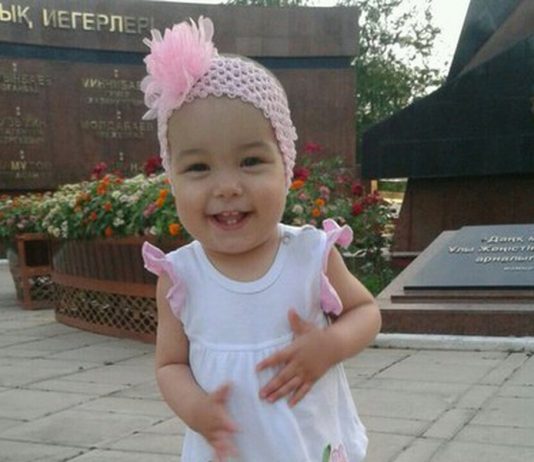 Укушенную каракуртом годовалую девочку выписали из больницы в Шымкенте Укушенную каракуртом годовалую девочку выписали из больницы в Шымкенте