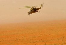 Видео крушения вертолёта с российскими летчиками появилось в сети Видео крушения вертолёта с российскими летчиками появилось в сети