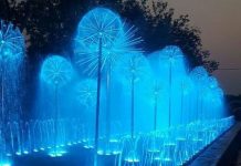 В Петропавловске в День столицы открыли световой музыкальный фонтан В Петропавловске в День столицы открыли световой музыкальный фонтан