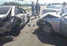 Уснувший за рулём алматинец спровоцировал массовое ДТП Уснувший за рулём алматинец спровоцировал массовое ДТП