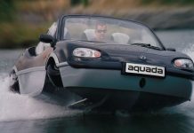 «Плавающий» по улицам Алматы кабриолет сняли на видео очевидцы Плавающий по улицам Алматы кабриолет сняли на видео очевидцы