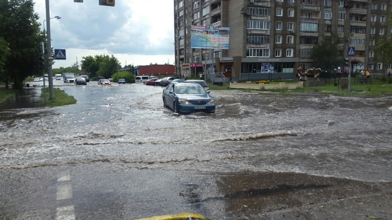 Усть-Каменогорск затопило второй раз за 10 дней