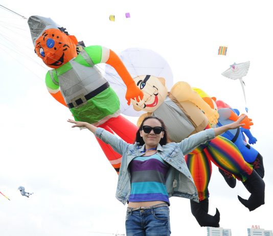 В Астане прошёл один из крупнейших фестивалей воздушных змеев в СНГ