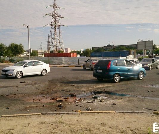 «Скорая помощь» перевернулась в Актау