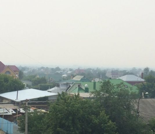 Север Казахстана накрыл смог от российских лесных пожаров