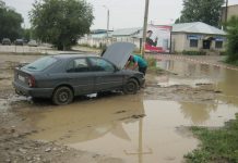 Актобе залило дождём, в регионе объявлен режим ЧС в регионе объявлен режим ЧС