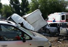 В массовом ДТП в Алматы пострадала беременная женщина В массовом ДТП в Алматы пострадала беременная женщина