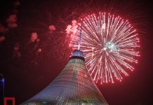 Грандиозный салют стал кульминацией торжественных мероприятий в Астане Грандиозный салют стал кульминацией торжественных мероприятий в Астане