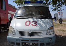 Четыре кареты скорой оказывают медпомощь военным на полигоне «Гвардейский»