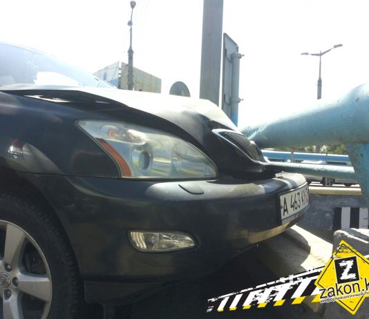 В Алматы водитель Lexus потерял сознание и попал в ДТП