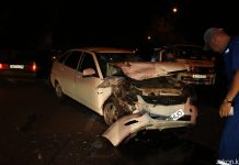 В Алматы пьяный водитель протаранил «в лоб» Lada Priora