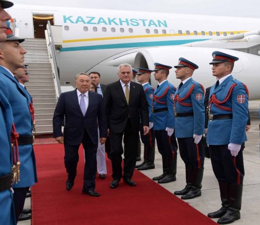 Назарбаев прибыл с официальным визитом в Сербию Назарбаев прибыл с официальным визитом в Сербию