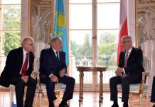 Президент РК принял участие в пресс-конференции по итогам переговоров с Дудой Президент РК принял участие в пресс-конференции по итогам переговоров с Дудой